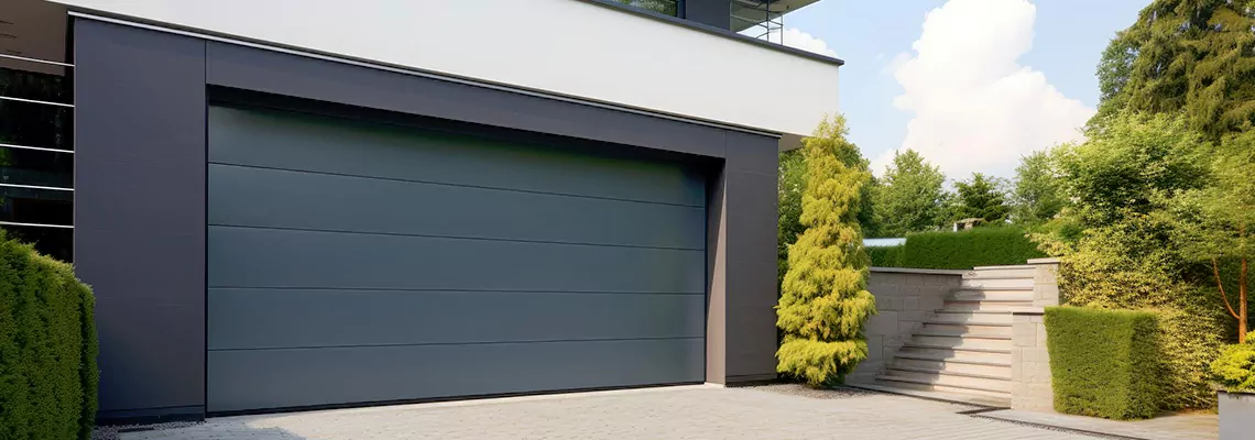 Haas Galvanized Steel Garage Door in Northbrook, IL