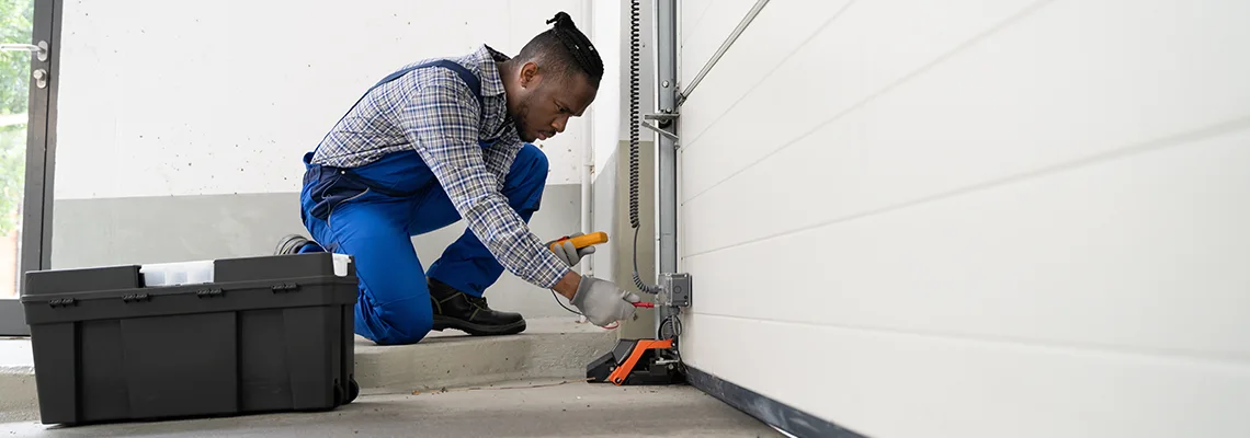 Garage Door Track Repair in Northbrook, IL